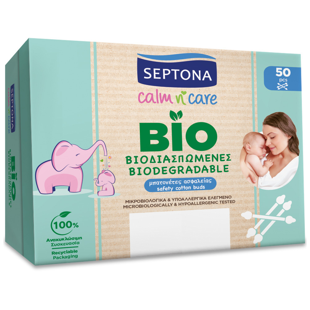 Septona μπατονέτες bio 50τμχ