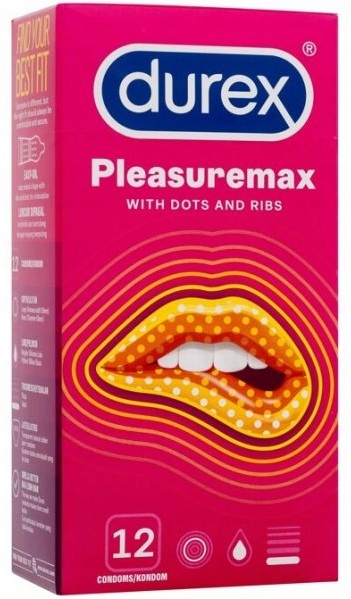 Durex Pleasure Max 12 τμχ