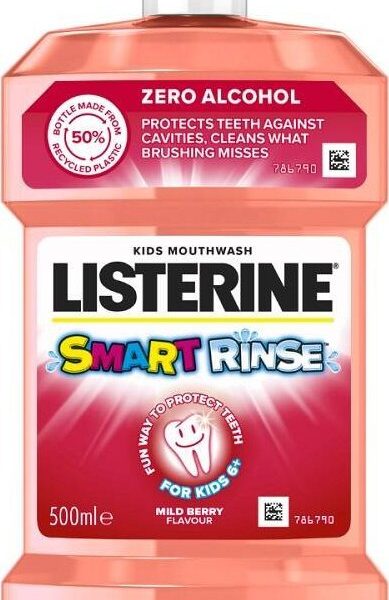 Listerine Listerine Smart Rinse στοματικό διάλυμα για παιδιά Berry 500ml